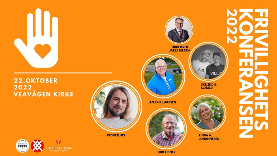 bilde av plakat med foredragsholdere på konferansen